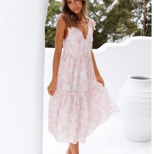 Petal and Pup Maternity Dress